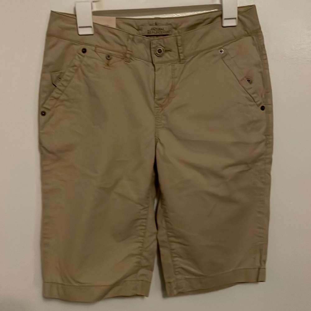 NWOT Khaki Bermuda Shorts